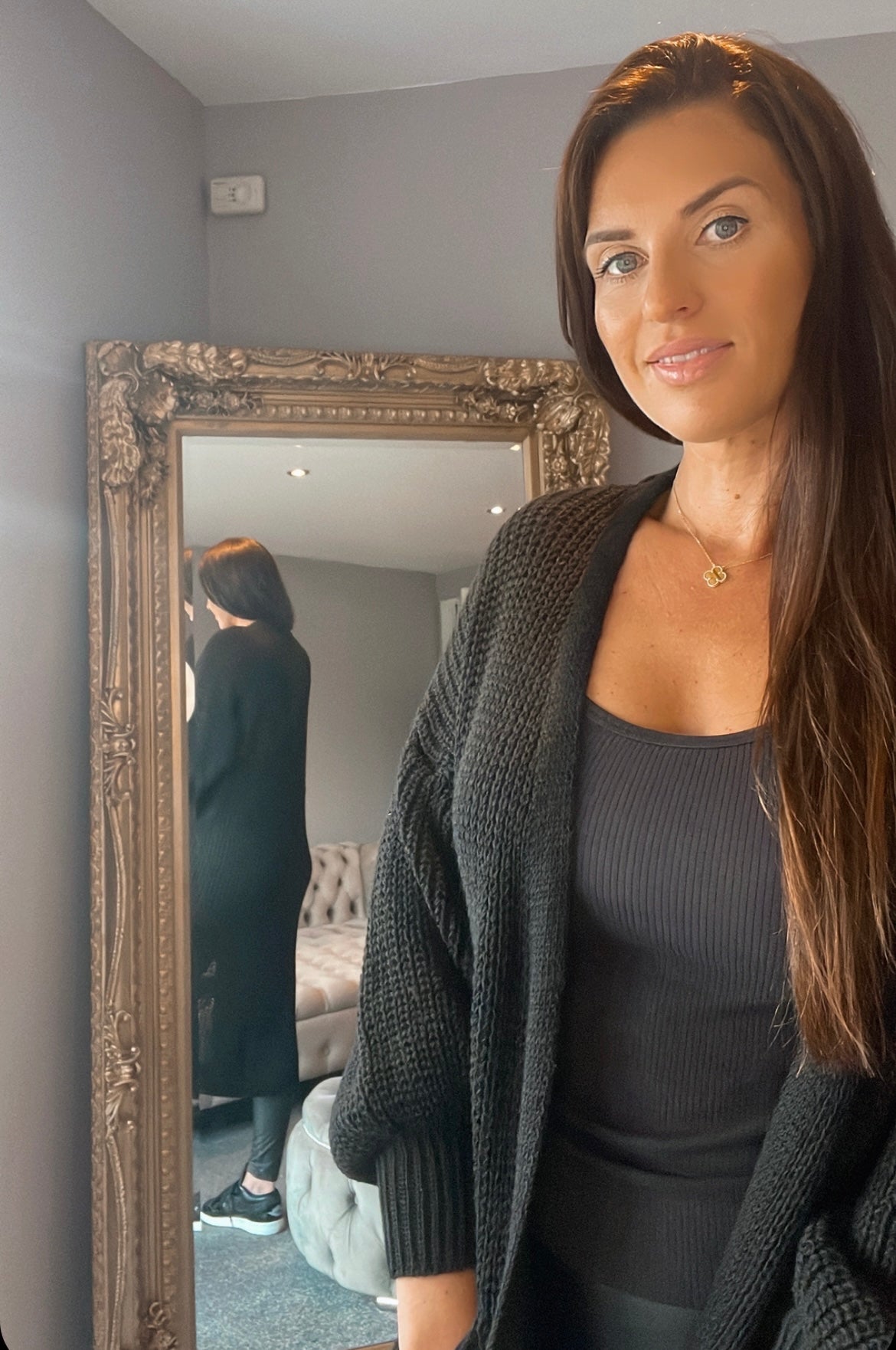 Baylie Black Cardigan